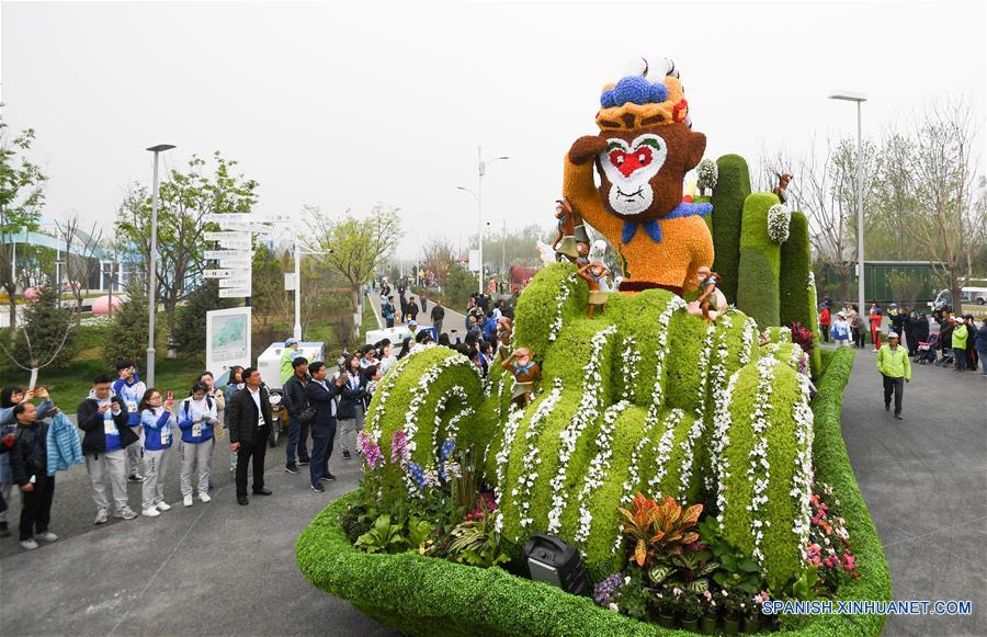 CHINA-BEIJING-EXPOSICION DE HORTICULTURA-ACTIVIDADES