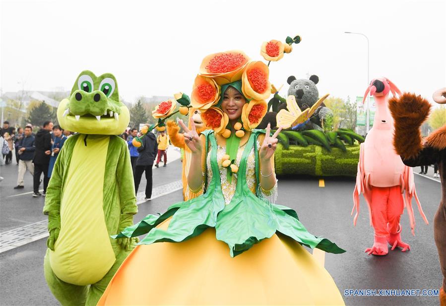 CHINA-BEIJING-EXPOSICION DE HORTICULTURA-ACTIVIDADES