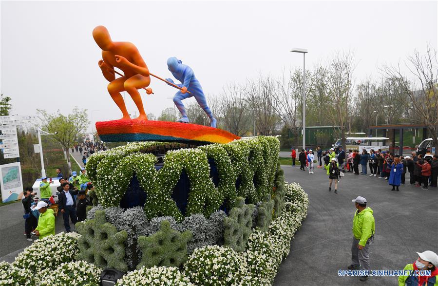 CHINA-BEIJING-EXPOSICION DE HORTICULTURA-ACTIVIDADES