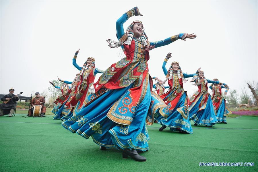 CHINA-BEIJING-EXPOSICION DE HORTICULTURA-ACTIVIDADES