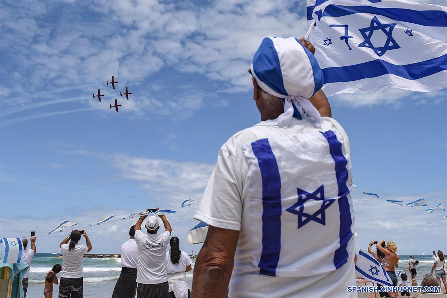 ISRAEL-TEL AVIV-DIA DE LA INDEPENDENCIA-CELEBRACION