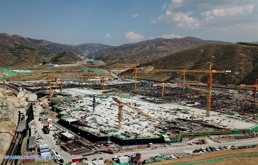 CHINA-HEBEI-JUEGOS OLIMPICOS 2022-SEDES-SITIO DE CONSTRUCCION