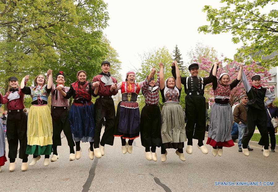 EEUU-MICHIGAN-FESTIVAL TIEMPO DE TULIPANES