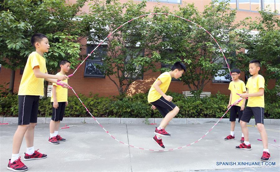 CHINA-JIANGSU-DIA INTERNACIONAL DEL NIÑO-CELEBRACION 