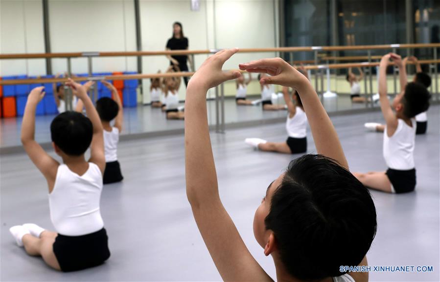 CHINA-SHANGHAI-BALLET-NIÑOS BAILARINES-SERIE