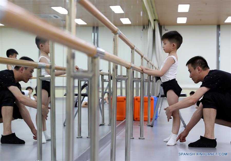 CHINA-SHANGHAI-BALLET-NIÑOS BAILARINES-SERIE