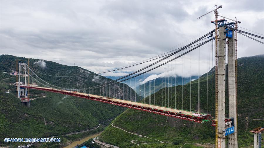 CHINA-GUIZHOU-SICHUAN-PUENTE DEL RIO CHISHUI 
