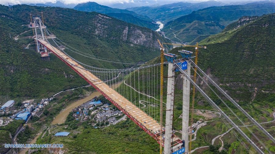 CHINA-GUIZHOU-SICHUAN-PUENTE DEL RIO CHISHUI 