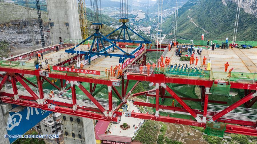 CHINA-GUIZHOU-SICHUAN-PUENTE DEL RIO CHISHUI 