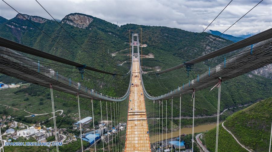 CHINA-GUIZHOU-SICHUAN-PUENTE DEL RIO CHISHUI 