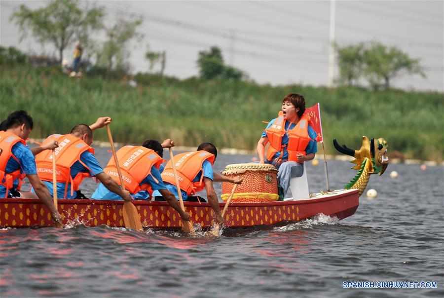 CHINA-HEBEI-FESTIVAL DEL BOTE DE DRAGON