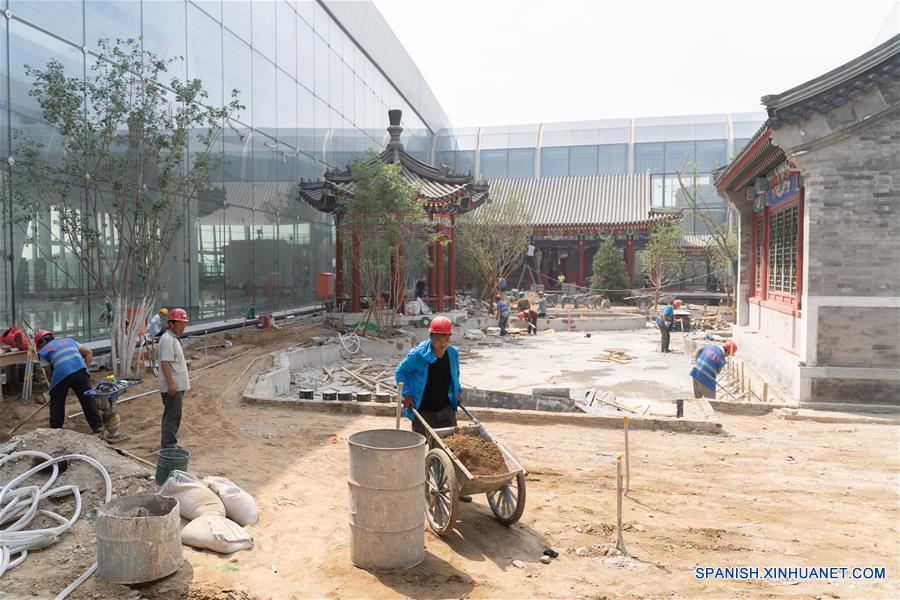 CHINA-BEIJING-AEROPUERTO INTERNACIONAL DAXING-CONSTRUCCION 