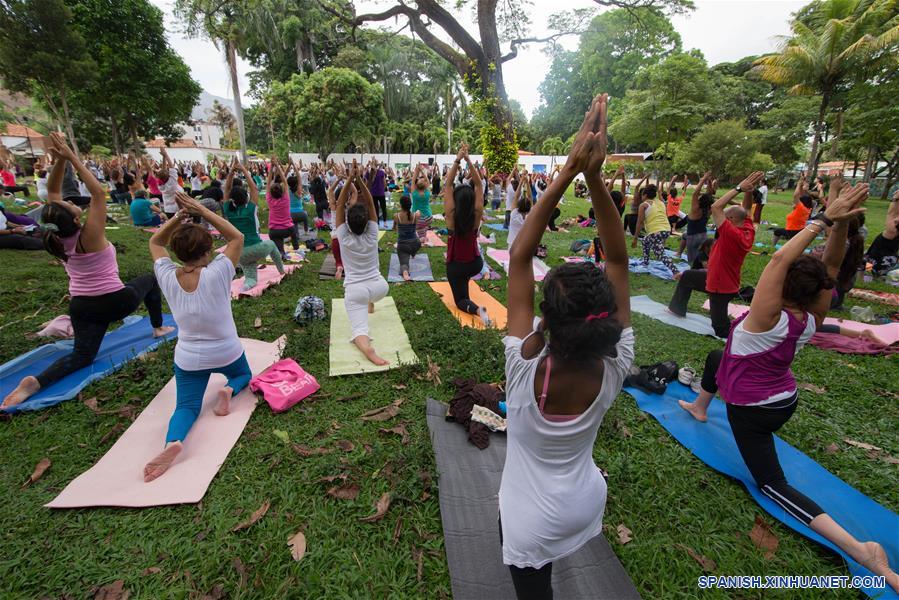 VENEZUELA-CARACAS-DIA INTERNACIONAL DEL YOGA