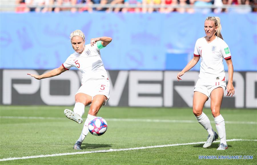 FRANCIA-VALENCIENNES-COPA MUNDIAL FEMENINA DE LA FIFA 2019-OCTAVOS DE FINAL-INGLATERRA VS CAMERUN