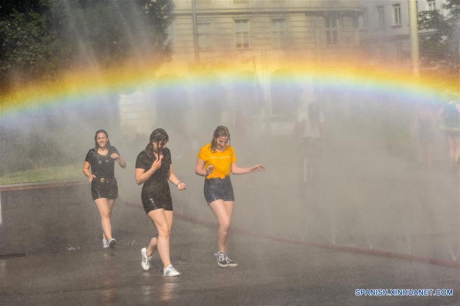 AUSTRIA-VIENA-CLIMA-CALOR