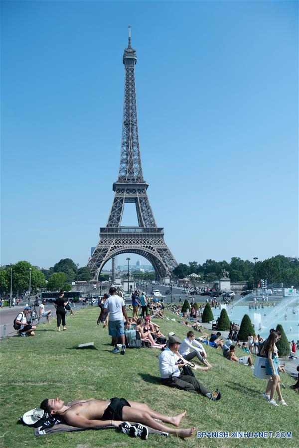 FRANCIA-PARIS-ONDA DE CALOR