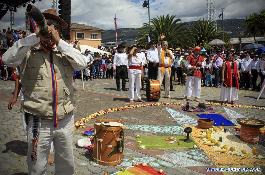 ECUADOR-QUITO-INTI RAYMI 