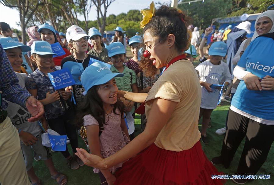 LIBANO-BEIRUT-UNICEF-FESTIVAL POR LOS DERECHOS DE LOS NIÑOS