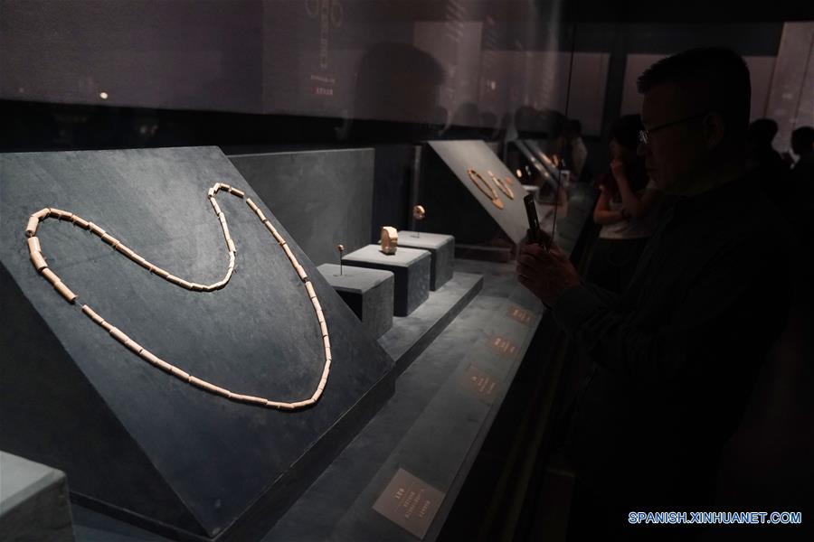 CHINA-BEIJING-MUSEO DEL PALACIO-LIANGZHU-EXHIBICION