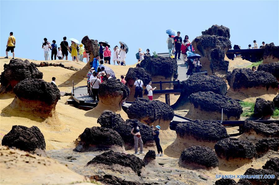 CHINA-TAIPEI-GEOPARQUE YEHLIU-PAISAJE