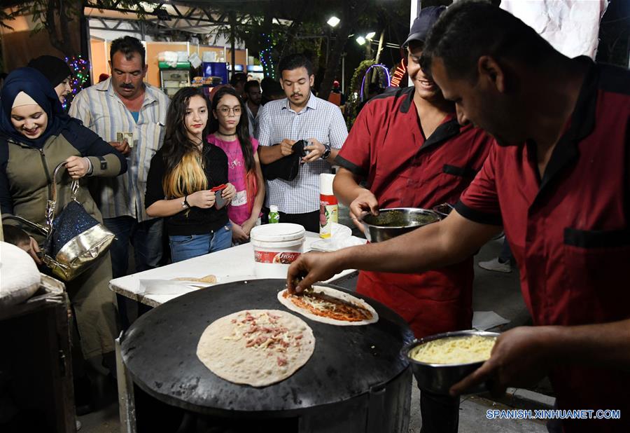 SIRIA-DAMASCO-FESTIVAL DE ENTRETENIMIENTO