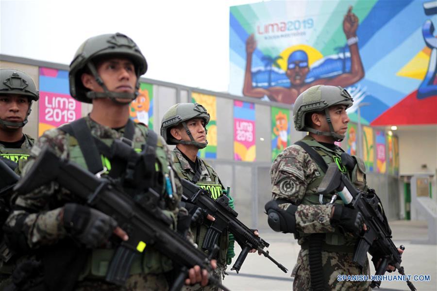 PERU-LIMA-JUEGOS PANAMERICANOS-SEGURIDAD
