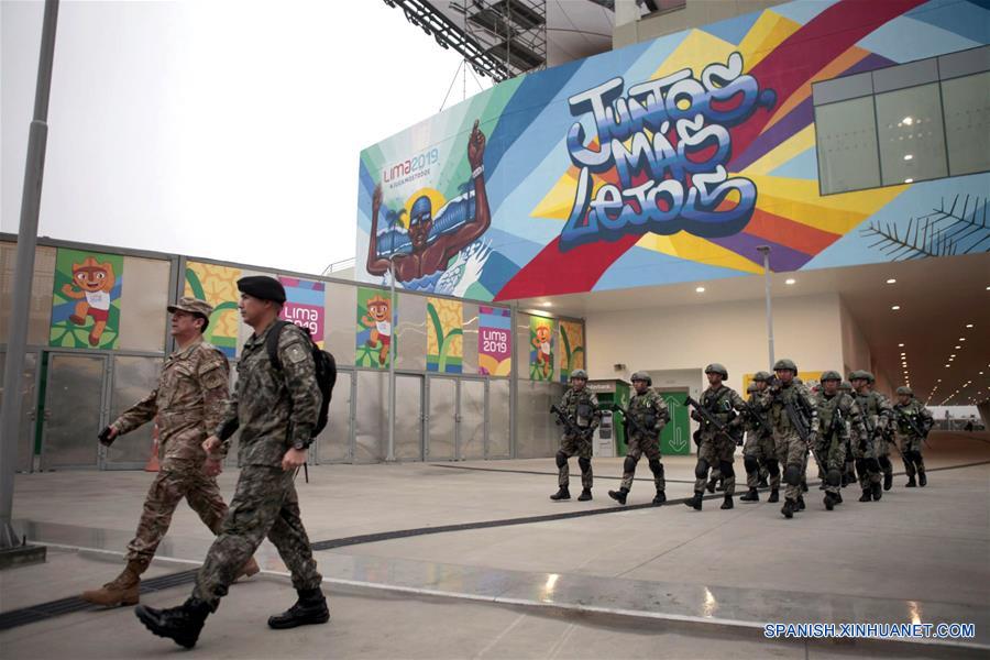 PERU-LIMA-JUEGOS PANAMERICANOS-SEGURIDAD