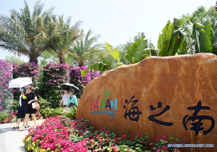 CHINA-BEIJING-EXPOSICION HORTICULTURAL-HAINAN-SERIE