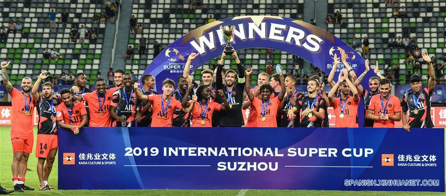 CHINA-JIANGSU-SUPER COPA INTERNACIONAL-PSG VS SYDNEY FC