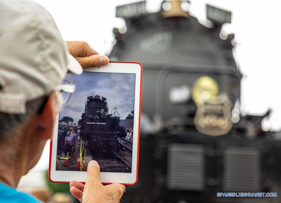 EEUU-ILLINOIS-FERROCARRIL TRANSCONTINENTAL-ANIVERSARIO