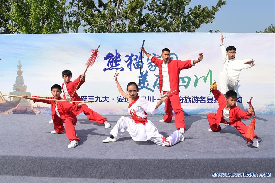CHINA-BEIJING-EXPOSICION DE HORTICULTURA-DIA DE SICHUAN 