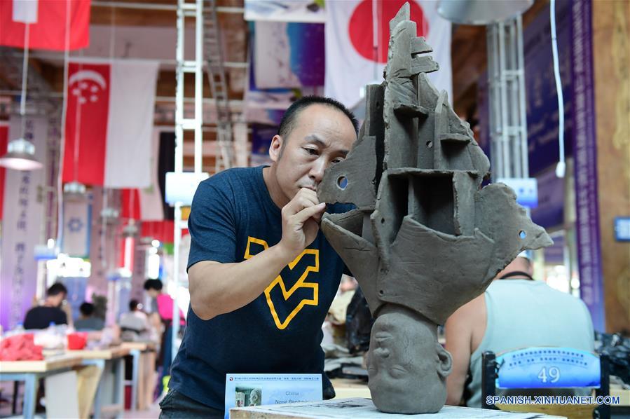 CHINA-JILIN-ARTE DE CERAMICA-CONCURSO