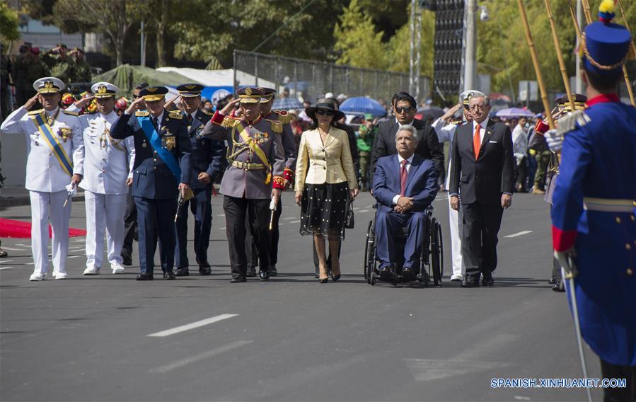 ECUADOR-QUITO-DESFILE CIVICO MILITAR