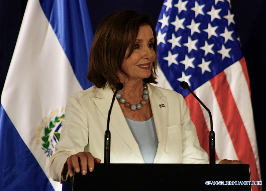 EL SALVADOR-SAN SALVADOR-EEUU-VISITA-NANCY PELOSI