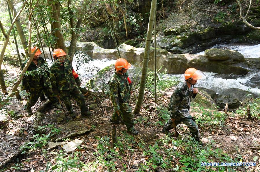 CHINA-JIANGXI-GUARDABOSQUES