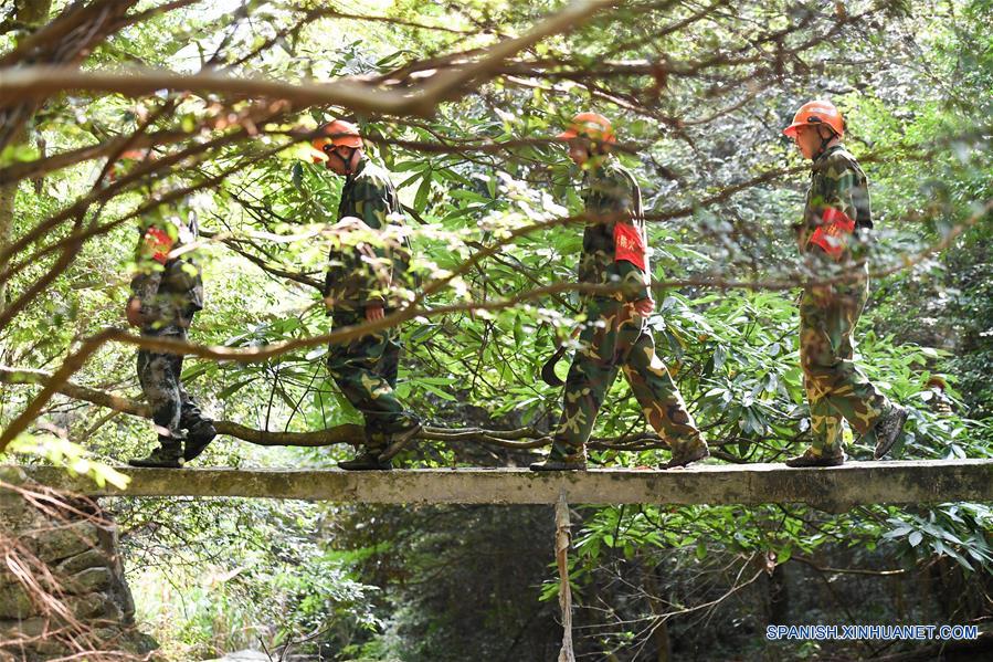 CHINA-JIANGXI-GUARDABOSQUES
