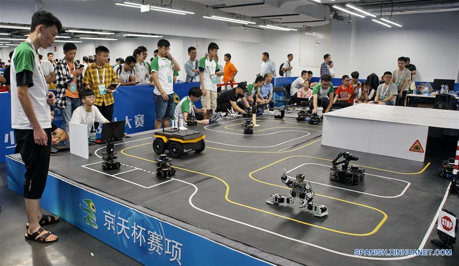 CHINA-BEIJING-ROBOTICA-EVENTO