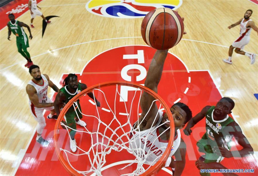 CHINA-DONGGUAN-COPA DEL MUNDO DE BALONCESTO DE LA FIBA-GRUPO H-SENEGAL VS CANADA