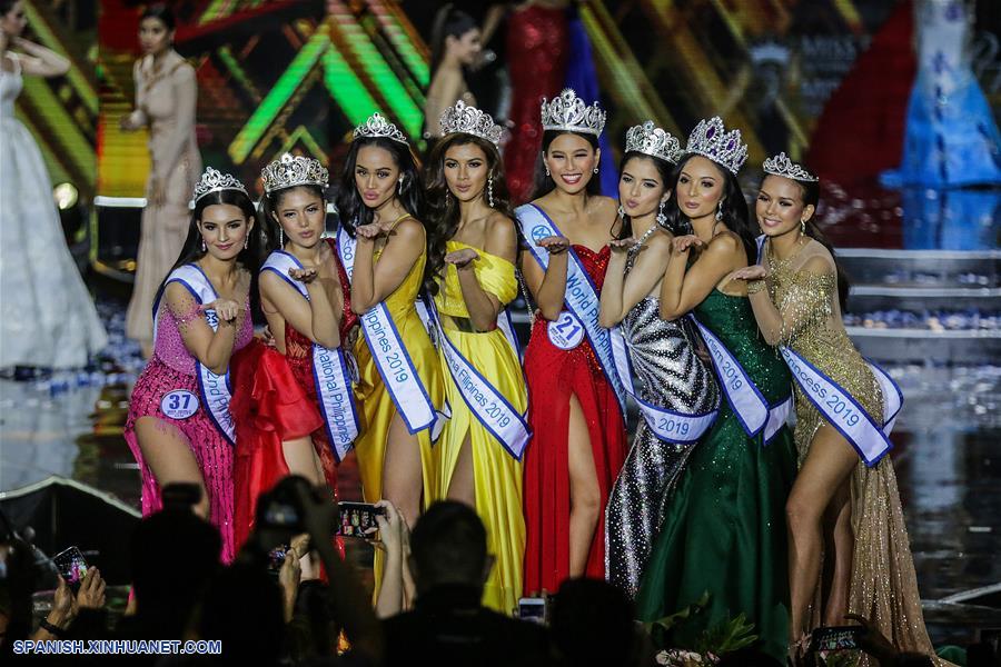 FILIPINAS-QUEZON-MISS MUNDO FILIPINAS 2019-CORONACION
