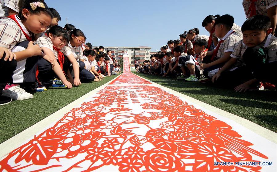CHINA-SHANDONG-FESTIVAL DE LA COSECHA