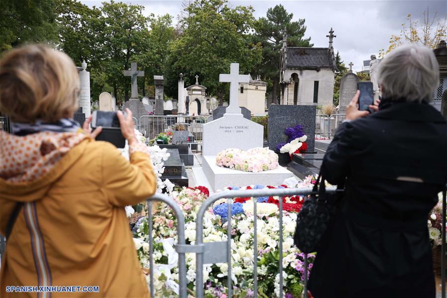 FRANCIA-PARIS-JACQUES CHIRAC-TUMBA