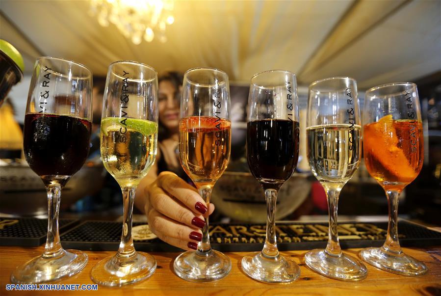 Festival de vino libanés "Vinifest" en Beirut
