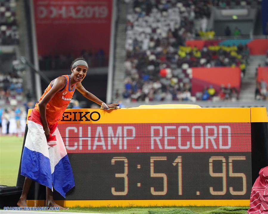 QATAR-DOHA-IAAF-CAMPEONATO MUNDIAL DE ATLETISMO-1500M FEMENIL