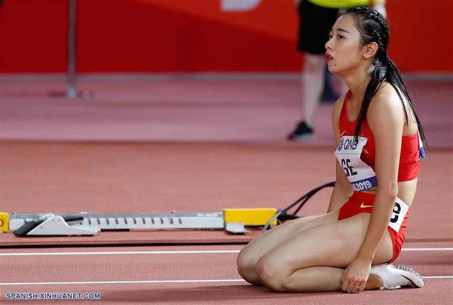 QATAR-DOHA-IAAF-CAMPEONATO MUNDIAL DE ATLETISMO-FINAL DE RELEVOS 4X100M FEMENIL