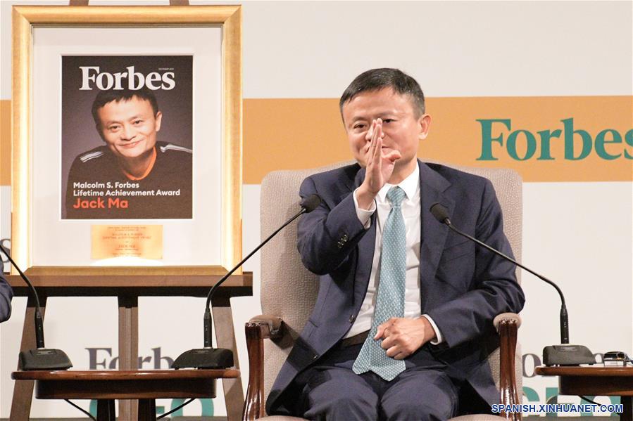 SINGAPUR-CONFERENCIA GLOBAL DE DIRECTORES GENERALES FORBES-JACK MA