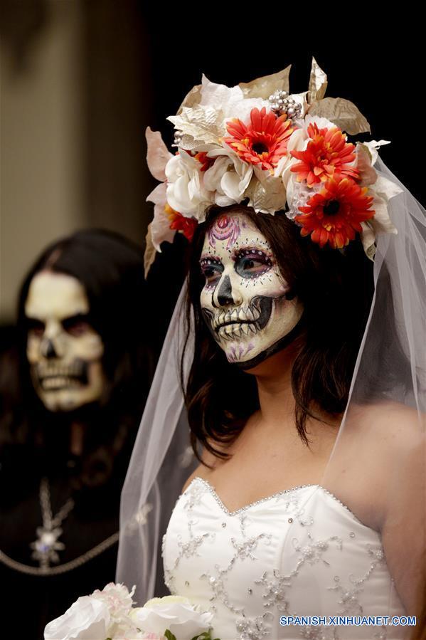 MEXICO-CIUDAD DE MEXICO-DIA DE MUERTOS-CATRINAS