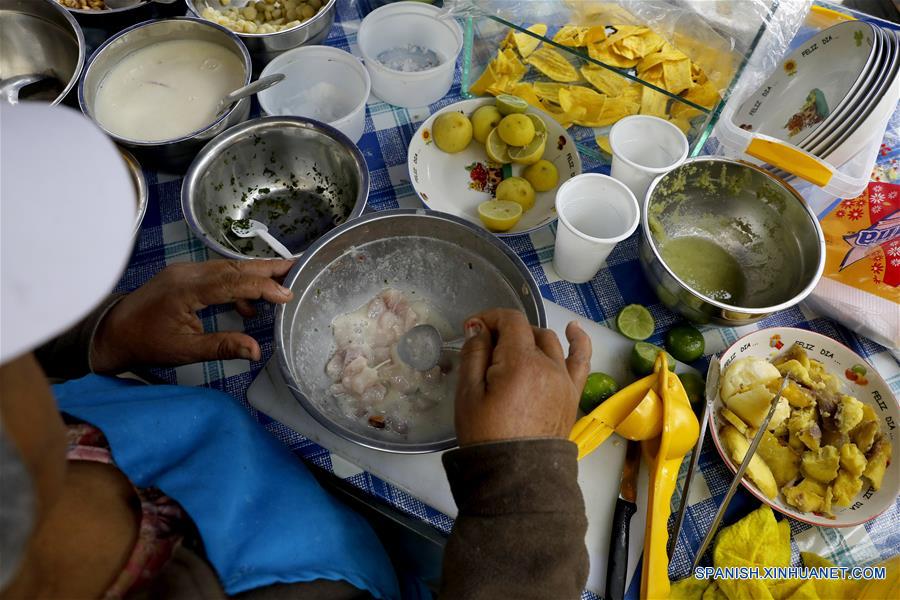 PERU-LIMA-GASTRONOMIA CEVICHE