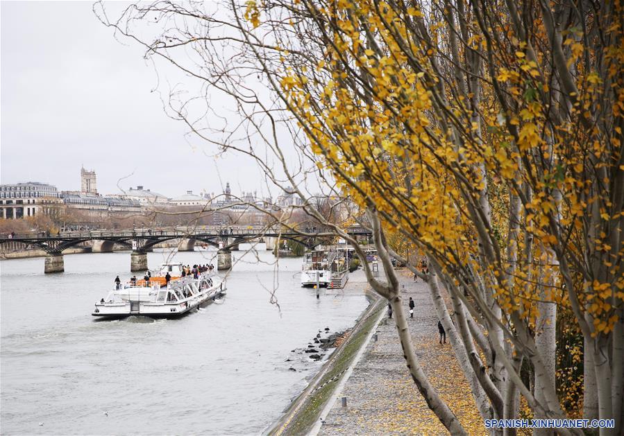 FRANCIA-PARIS-PAISAJE DE OTOÑO-SERIE