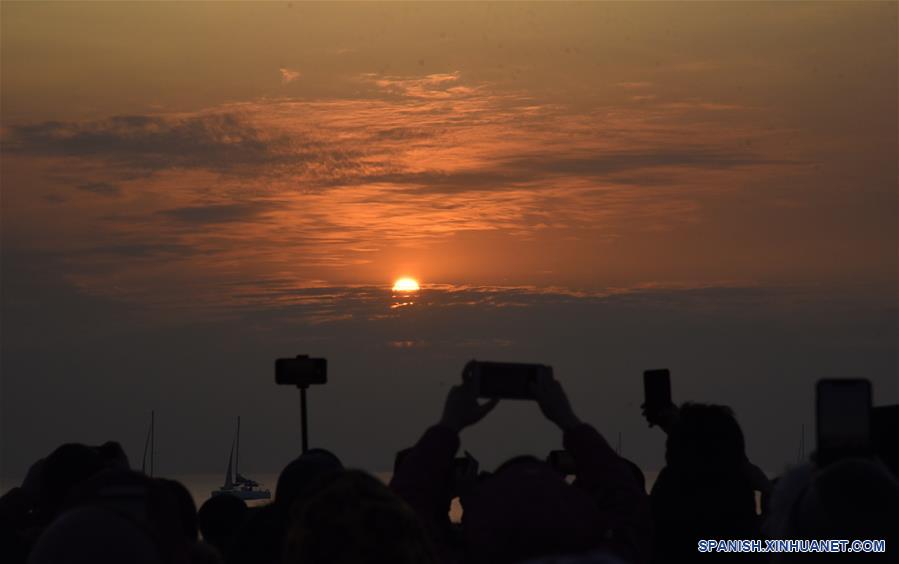 CHINA-SHANDONG-RIZHAO-AÑO NUEVO-CELEBRACION 