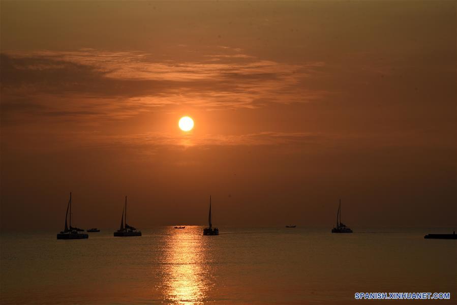 CHINA-SHANDONG-RIZHAO-AÑO NUEVO-CELEBRACION 